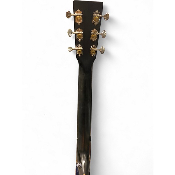 Used Martin OMCE Blue Edge Burst Special Acoustic Electric Guitar