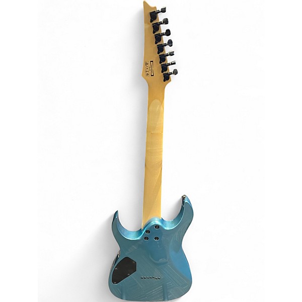 Used Ibanez GIO GRG7221M METALLIC LIGHT BLUE Solid Body Electric Guitar