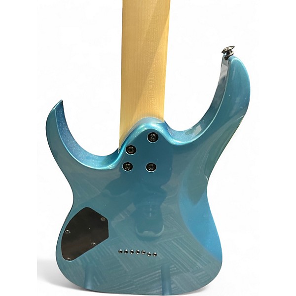 Used Ibanez GIO GRG7221M METALLIC LIGHT BLUE Solid Body Electric Guitar