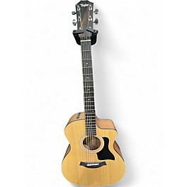 Used Taylor 114CE Natural Acoustic Electric Guitar