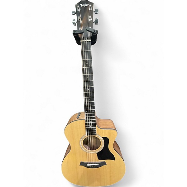 Used Taylor 114CE Natural Acoustic Electric Guitar
