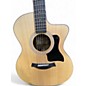 Used Taylor 114CE Natural Acoustic Electric Guitar