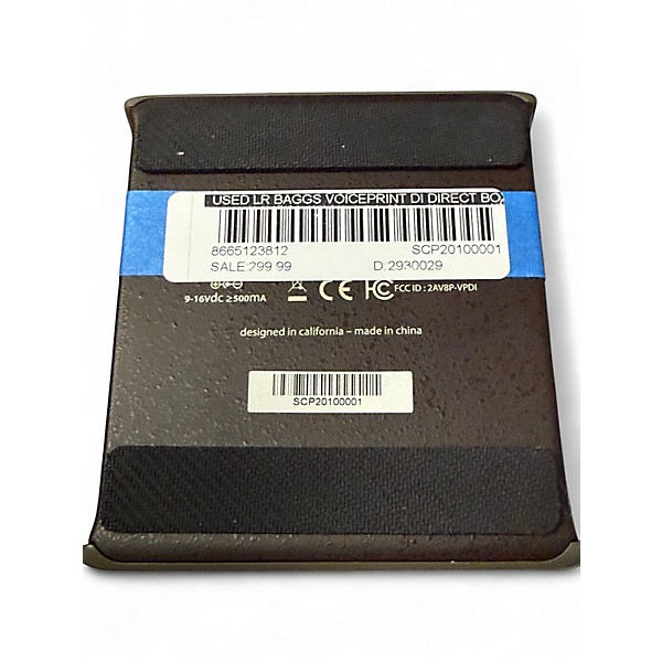 Used LR Baggs VOICEPRINT DI Direct Box