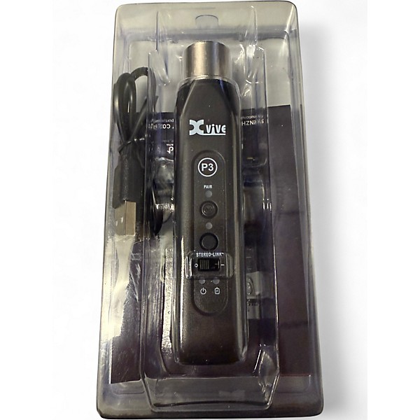 Used Xvive P3 BLUETOOTH AUDIO RECEIVER Handheld Wireless System