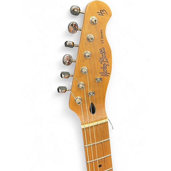 Used Harley Benton VT SERIES Natural Solid Body Electric Guitar
