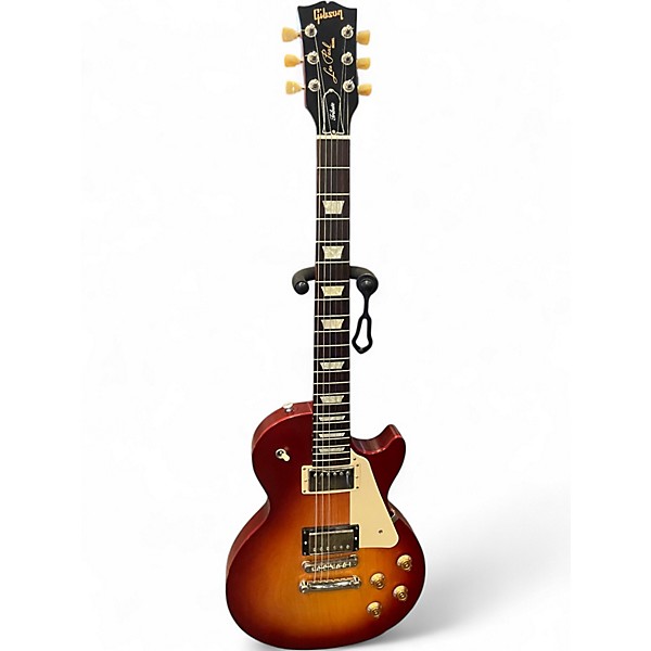 Used 2022 Gibson Les Paul Studio Cherry Sunburst Solid Body Electric Guitar