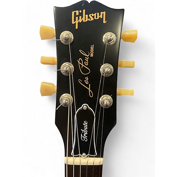 Used 2022 Gibson Les Paul Studio Cherry Sunburst Solid Body Electric Guitar