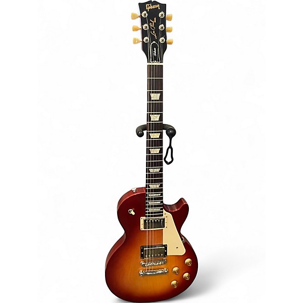 Used 2022 Gibson Les Paul Studio Cherry Sunburst Solid Body Electric Guitar