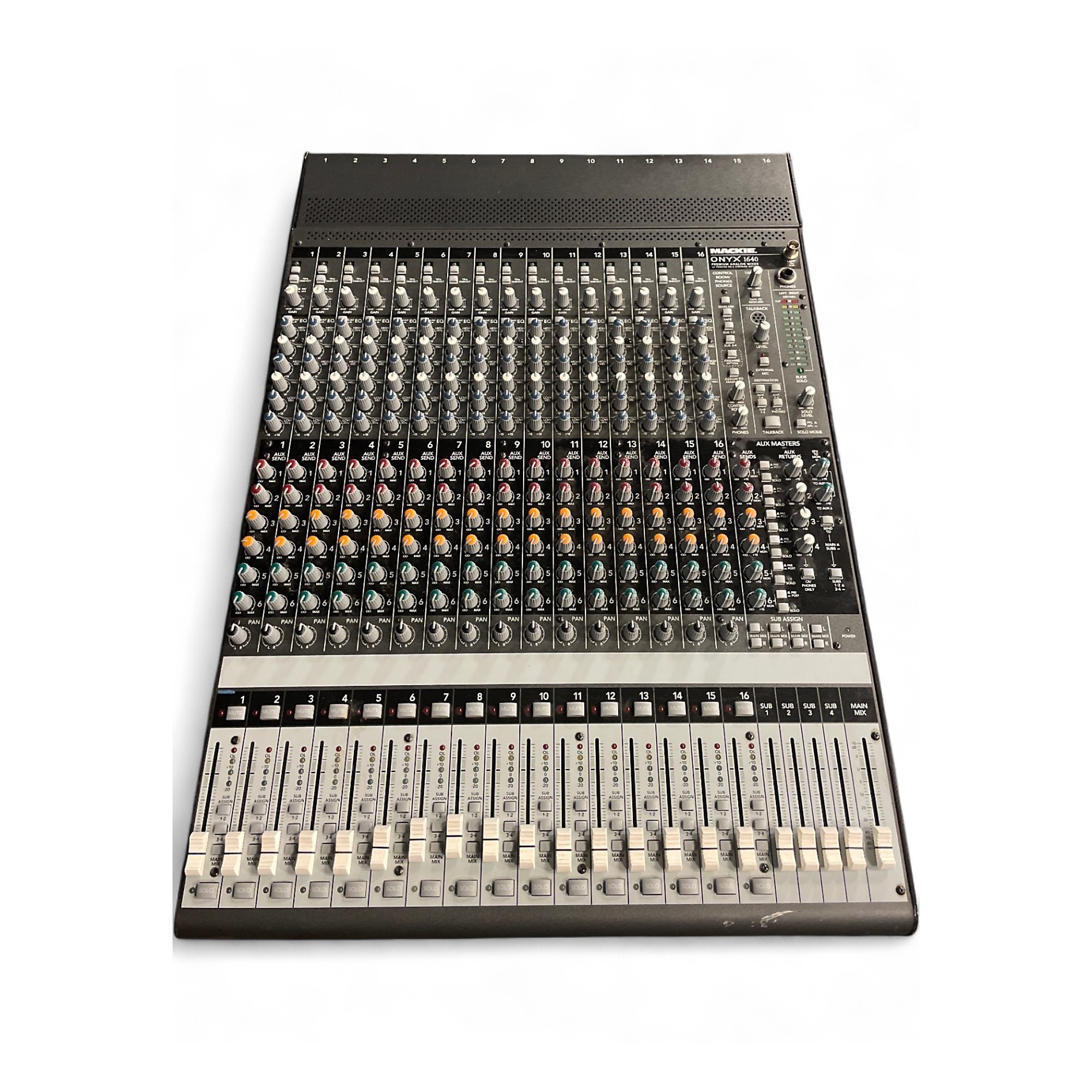 Used Mackie Onyx 1640 Powered Mixer | Guitar Center