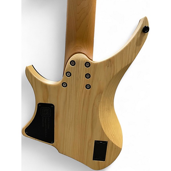 Used Goc Materia 8 String Trans Purple Solid Body Electric Guitar