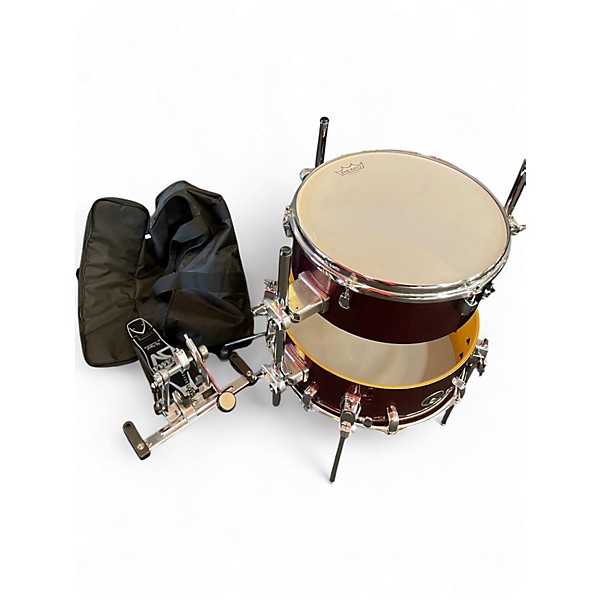 Used TAMA 4 Piece CJP44CPM Cocktail-JAM Candy Apple Mist Drum Kit