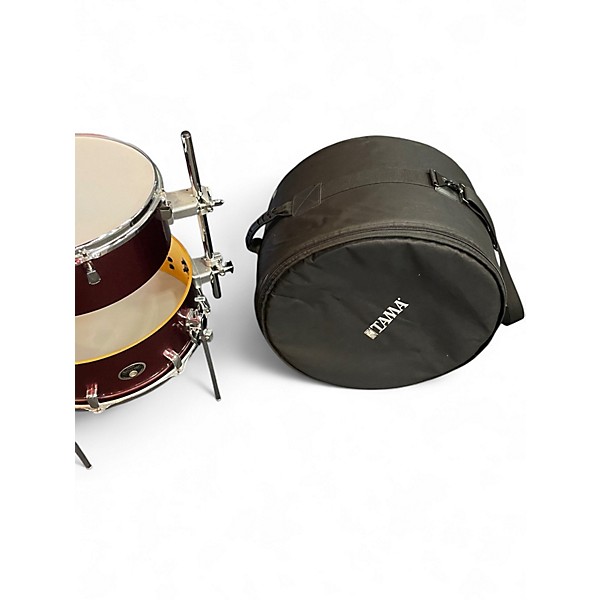 Used TAMA 4 Piece CJP44CPM Cocktail-JAM Candy Apple Mist Drum Kit