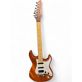 Used Carvin Bolt on HSS Strat Antique Natural Solid Body Electric Guitar