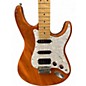 Used Carvin Bolt on HSS Strat Antique Natural Solid Body Electric Guitar