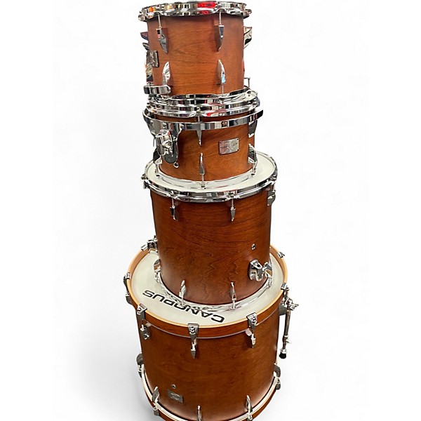 Used Canopus 4 Piece Yaiba Brown Drum Kit