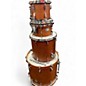 Used Canopus 4 Piece Yaiba Brown Drum Kit