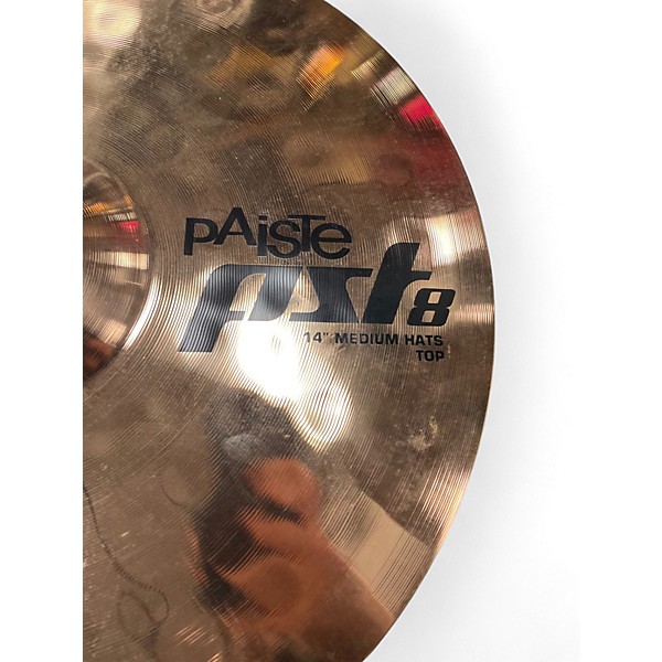 Used Paiste 14in pst8 reflector Cymbal