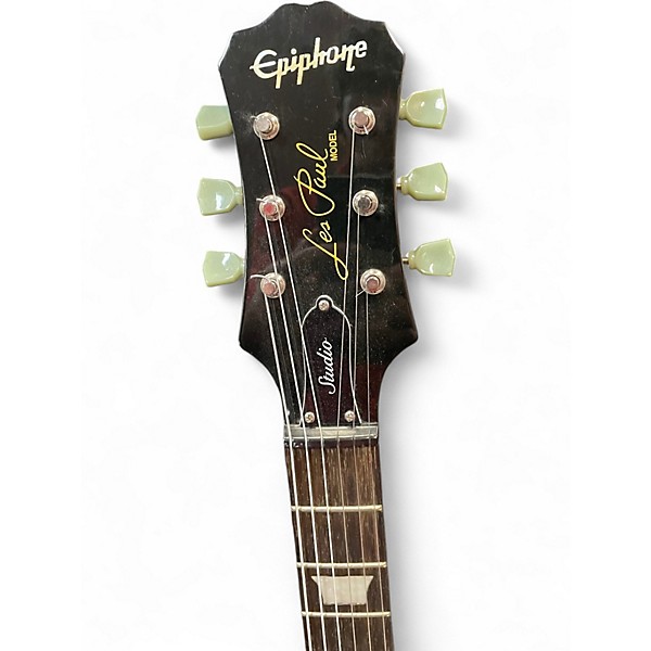 Used Epiphone Les Paul Studio Red Solid Body Electric Guitar