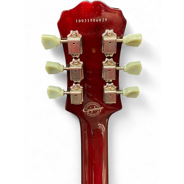 Used Epiphone Les Paul Studio Red Solid Body Electric Guitar