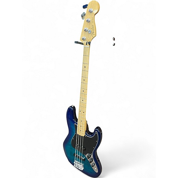Used Fender Player Jazz Bass Blue Burst Electric Bass Guitar
