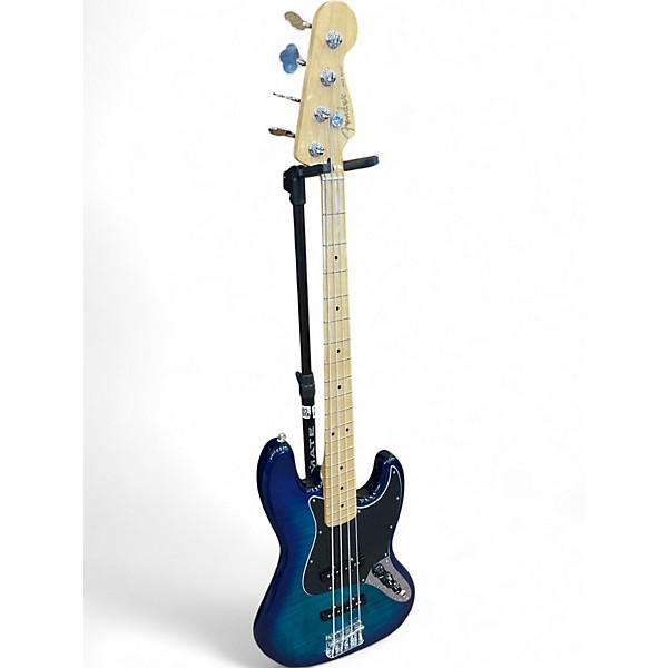 Used Fender Player Jazz Bass Blue Burst Electric Bass Guitar