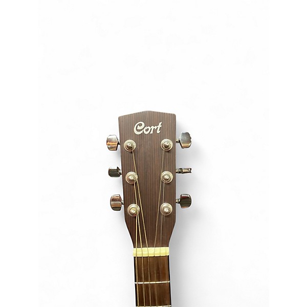 Used Cort Earth 50 Natural Acoustic Guitar