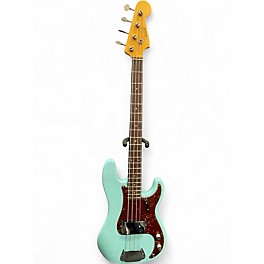 Used Fender Custom Shop '63 Precision Bass Journeyman Relic Daphne Blue Electric Bass Guitar