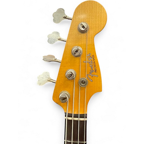Used Fender Custom Shop '63 Precision Bass Journeyman Relic Daphne Blue Electric Bass Guitar