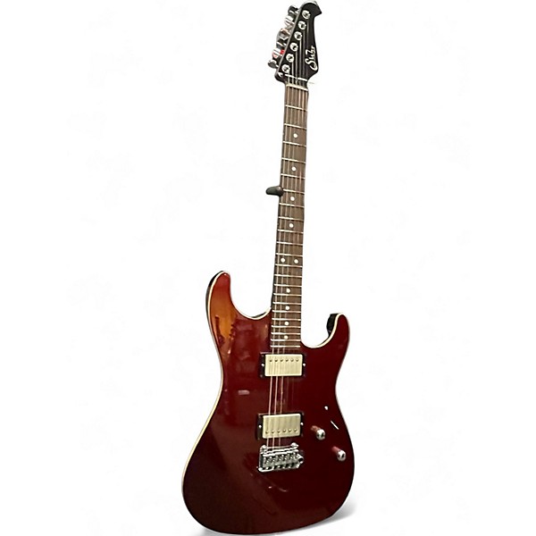Used Suhr Pete Thorn Signature Wilkinson Garnet Red Solid Body Electric Guitar