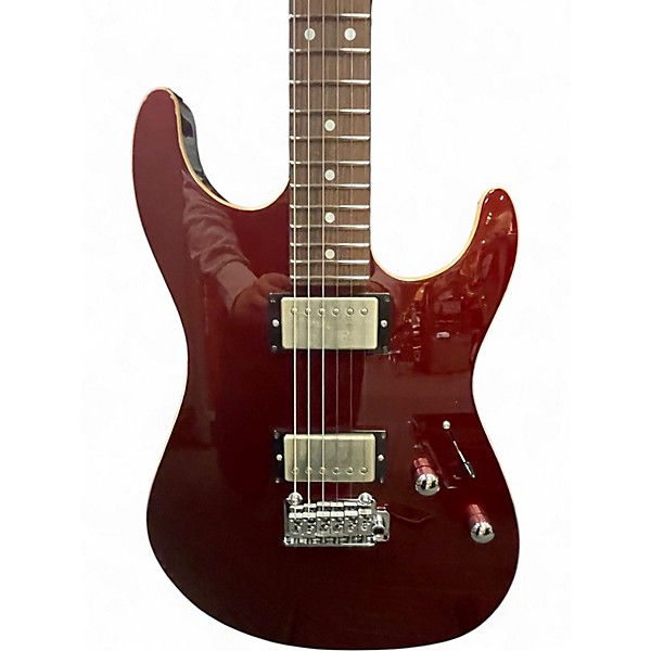 Used Suhr Pete Thorn Signature Wilkinson Garnet Red Solid Body Electric Guitar