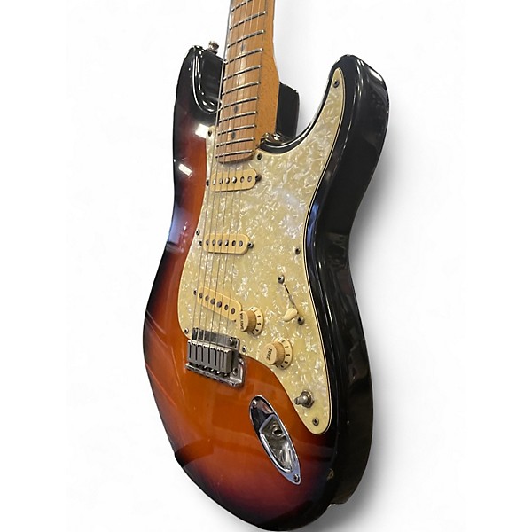Vintage 1996 Fender 1996 Stratoaster 2 Tone Sunburst Solid Body Electric Guitar