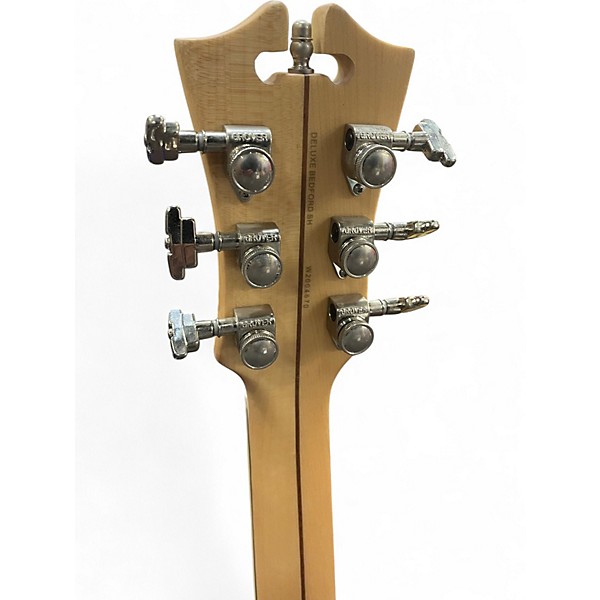 Used D'Angelico Deluxe Bedford SH Walnut Hollow Body Electric Guitar