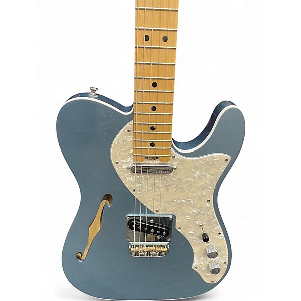 Used Fender American Ultra Telecaster Pelham Blue Solid Body Electric Guitar