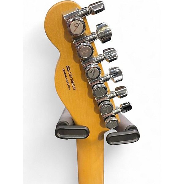 Used Fender American Ultra Telecaster Pelham Blue Solid Body Electric Guitar