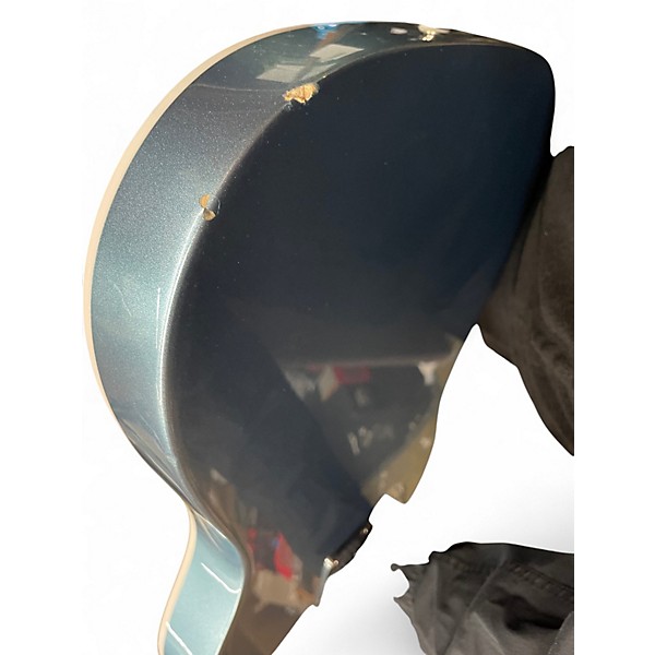 Used Fender American Ultra Telecaster Pelham Blue Solid Body Electric Guitar