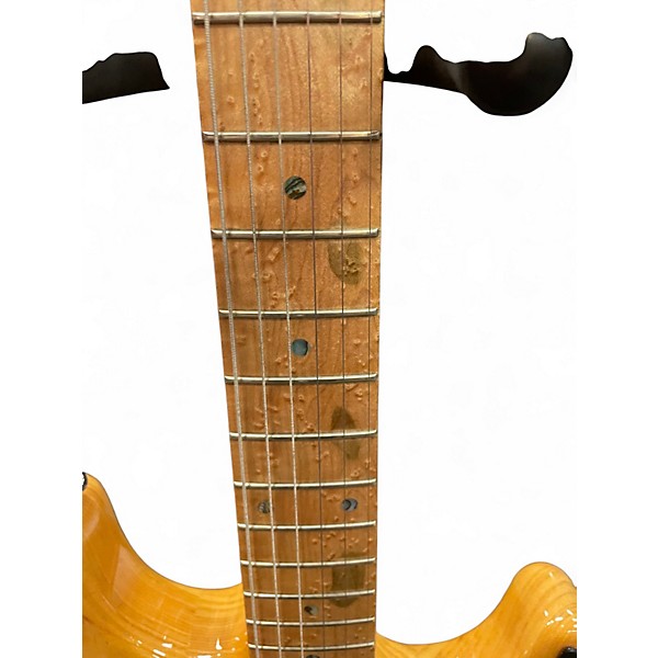 Used Fender Lite Ash Stratocaster Natural Solid Body Electric Guitar