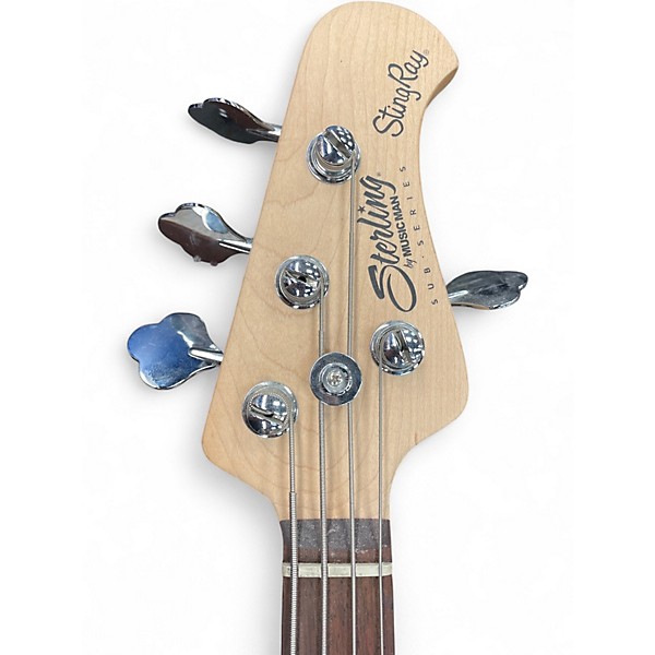 Used Sterling by Music Man STINGRAY  CHOPPER BLUE Electric Bass Guitar