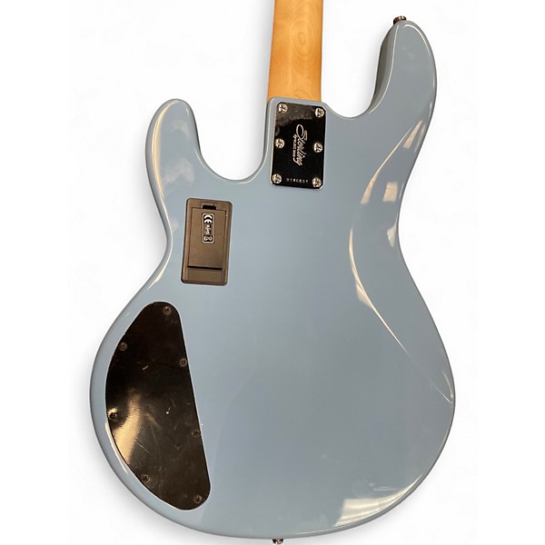 Used Sterling by Music Man STINGRAY  CHOPPER BLUE Electric Bass Guitar