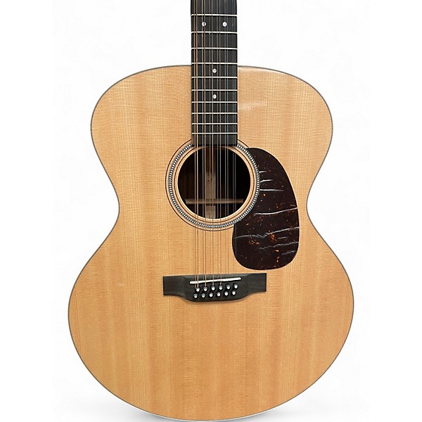 Used Martin GRAND J12E 12 STRING Natural 12 String Acoustic Electric Guitar
