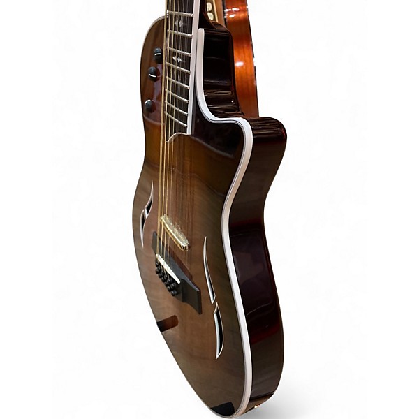 Used Taylor T5Z-12 CUSTOM K KOA Shaded Edgeburst 12 String Acoustic Electric Guitar