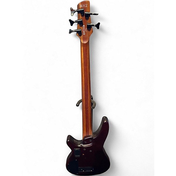 Used Ibanez SRH505F Sunburst Electric Bass Guitar