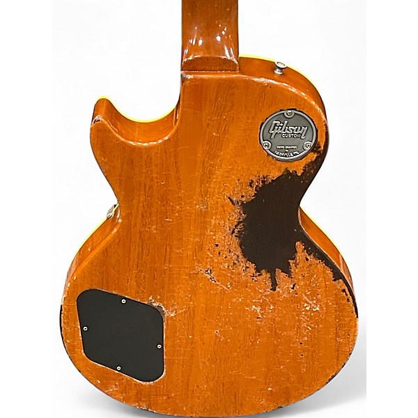 Used 2024 Gibson Custom 1959 murphy lab ultra heavy aged les paul lemon burst Solid Body Electric Guitar