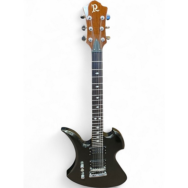 Used B.C. Rich Mockingbird Black with Sparkle Solid Body Electric Guitar