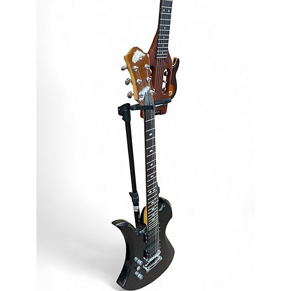 Used B.C. Rich Mockingbird Black with Sparkle Solid Body Electric Guitar