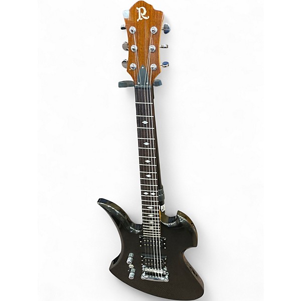 Used B.C. Rich Mockingbird Black with Sparkle Solid Body Electric Guitar