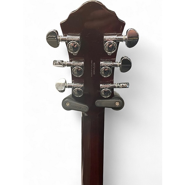 Used Michael Kelly Patriot Decree blue flame Solid Body Electric Guitar