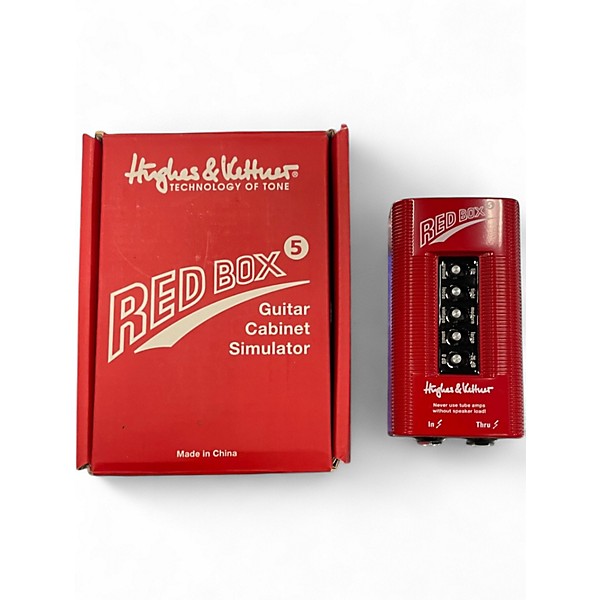 Used Hughes & Kettner RED BOX Pedal