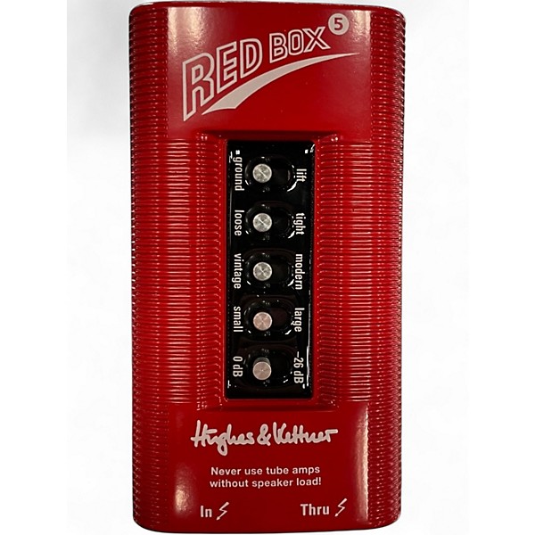 Used Hughes & Kettner RED BOX Pedal