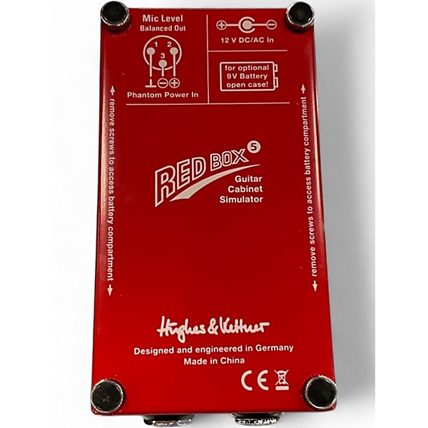 Used Hughes & Kettner RED BOX Pedal