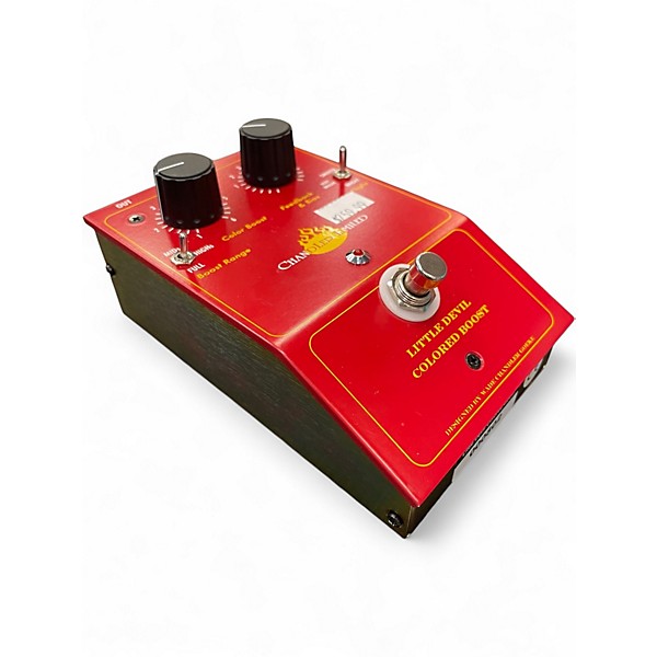 Used Chandler Limited Little Devil Colored Boost  Effect Pedal